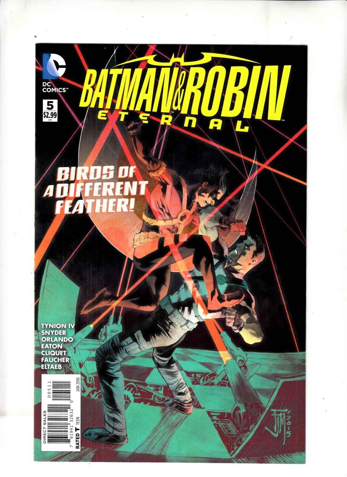 Batman and Robin Eternal #5 (2016) NM (9.4)  on orders over $50