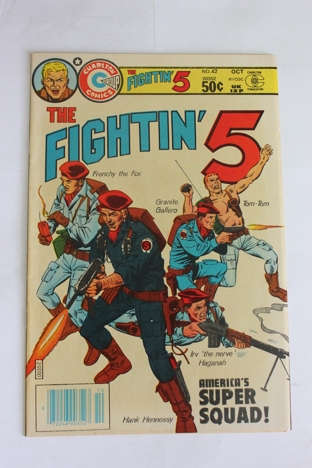 Fightin\' 5 #42 (1981) Fightin\' Five VG