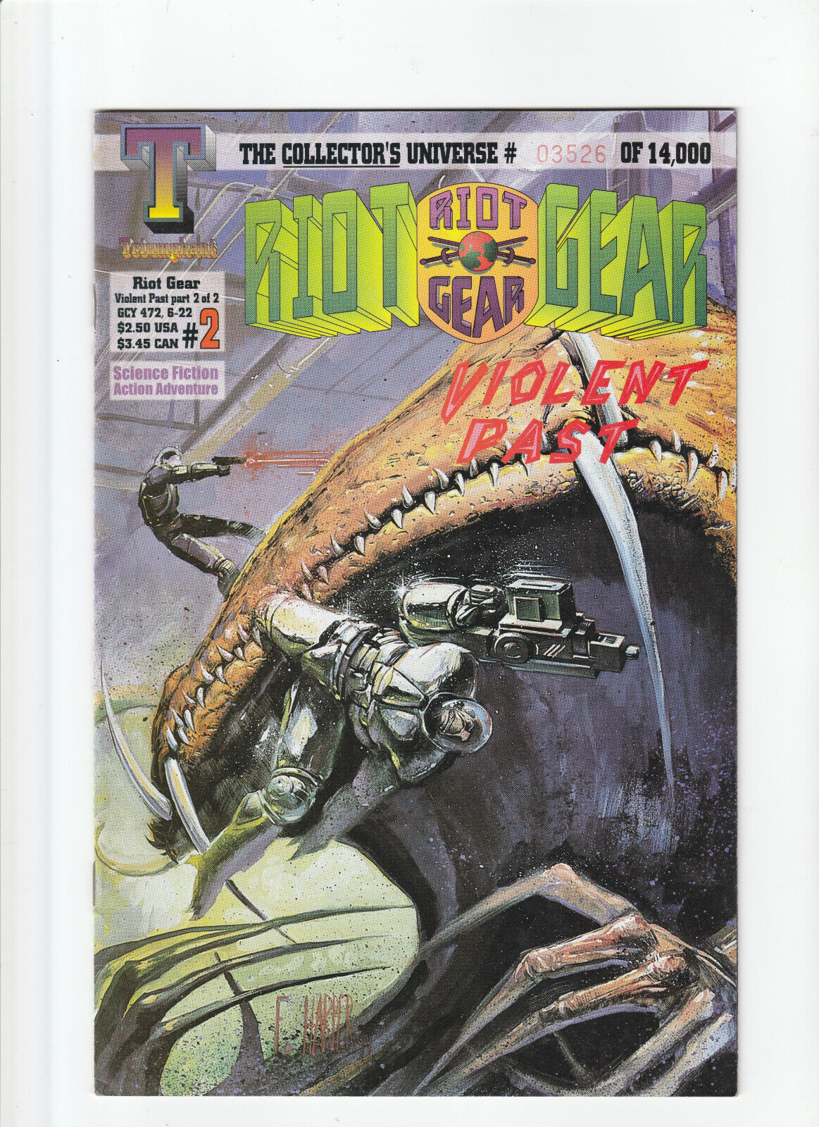 Riot Gear #2 (Oct 1993, Triumphant)