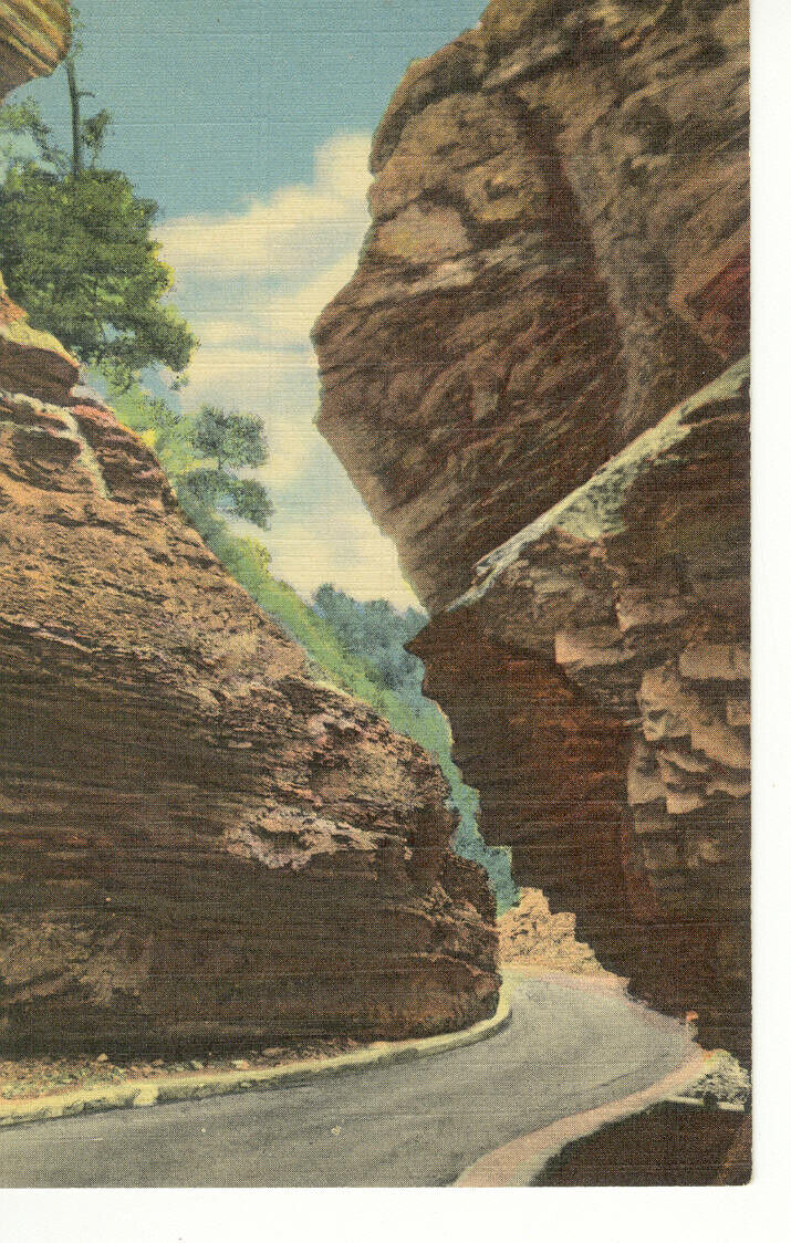 The Narrows Williams Canyon CO Postcard p11020