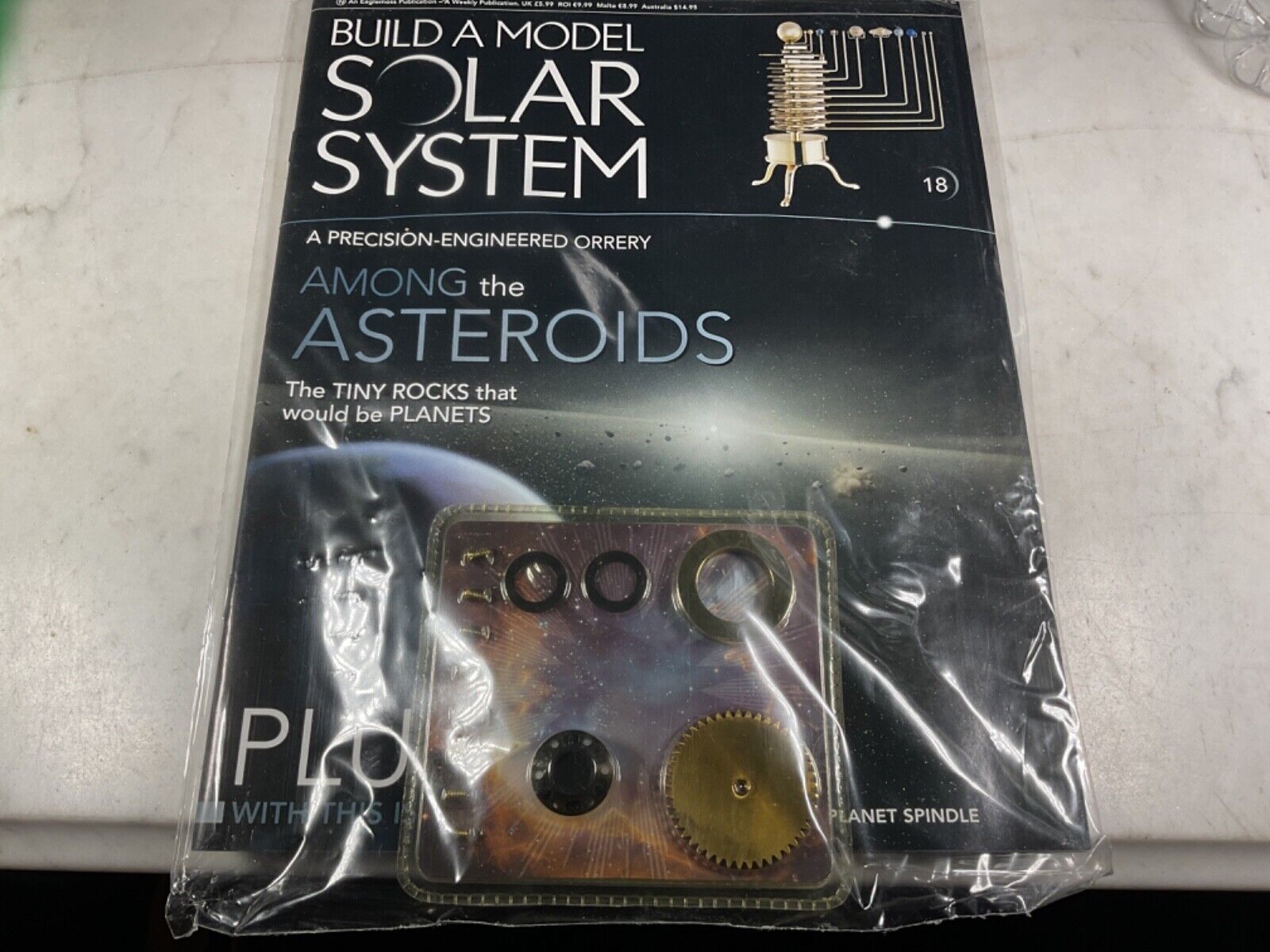 Build A Precision Mechanical Solar System Magazine Issue No.18 Eaglemoss
