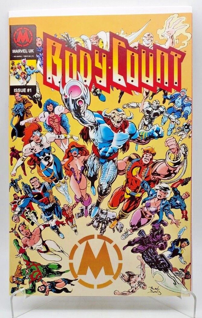 BODY COUNT #1 Marvel UK Ltd. 1993 GIVEAWAY PROMO COMIC BOOK + BONUS VF/NM