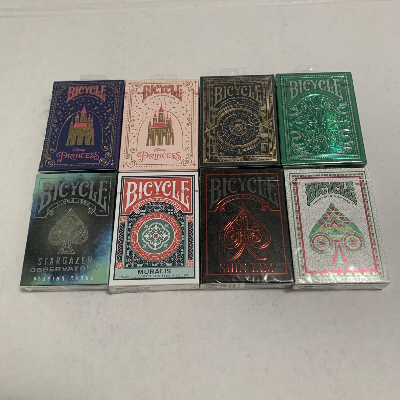Bicycle Playing Cards Lot of 8 Decks