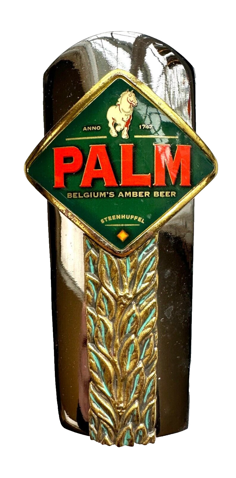 PALM - BELGIUM\'S AMBER BEER - SHORTY - BEER TAP HANDLE