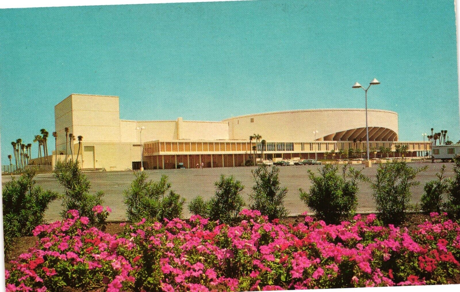 Bayfront Center Auditorium Arena St Petersburg Florida Vintage Postcard Un-Post