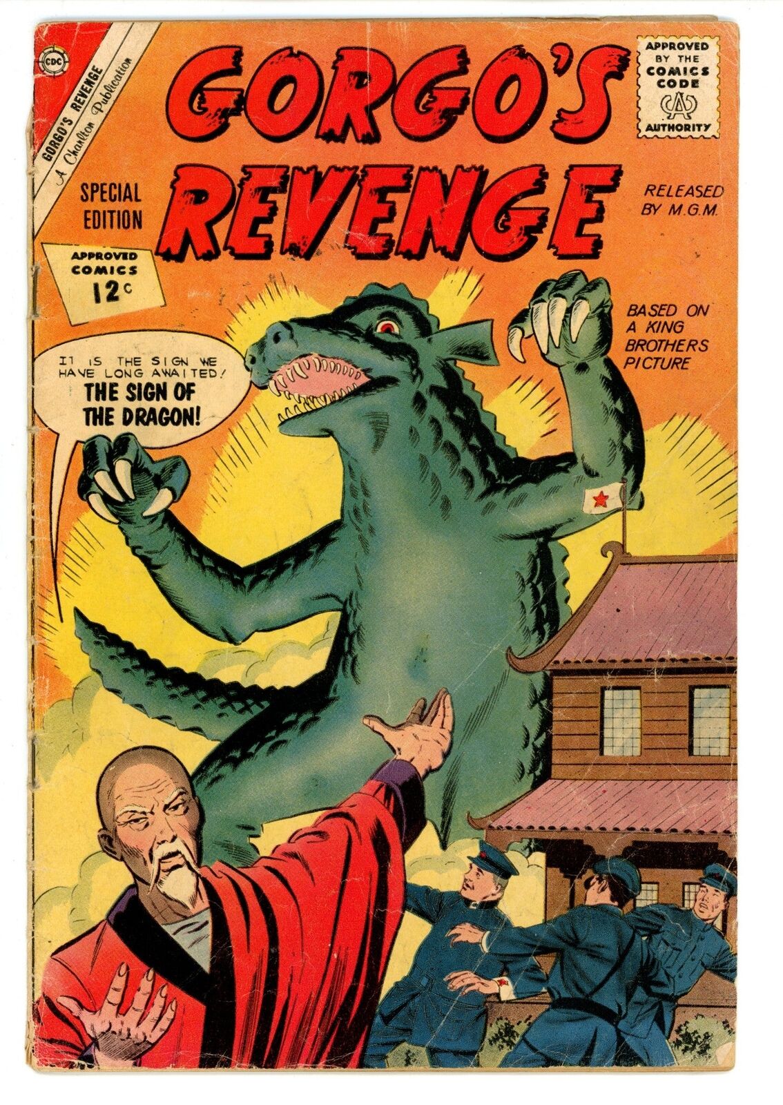 Gorgo\'s Revenge [nn] GD/VG (3.0) Charlton (1962) 