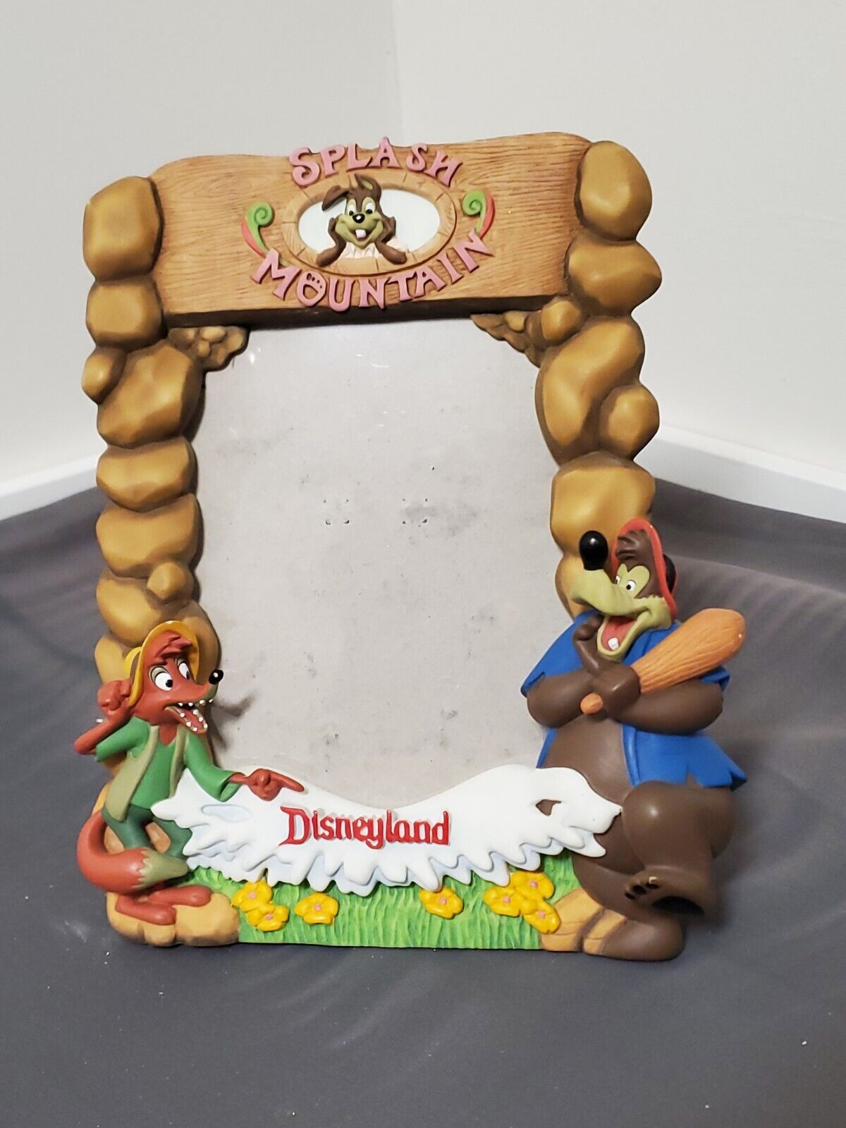 Disneyland Bre’r Rabbit Bear Fox Splash Mountain Ride 3D Picture Frame.