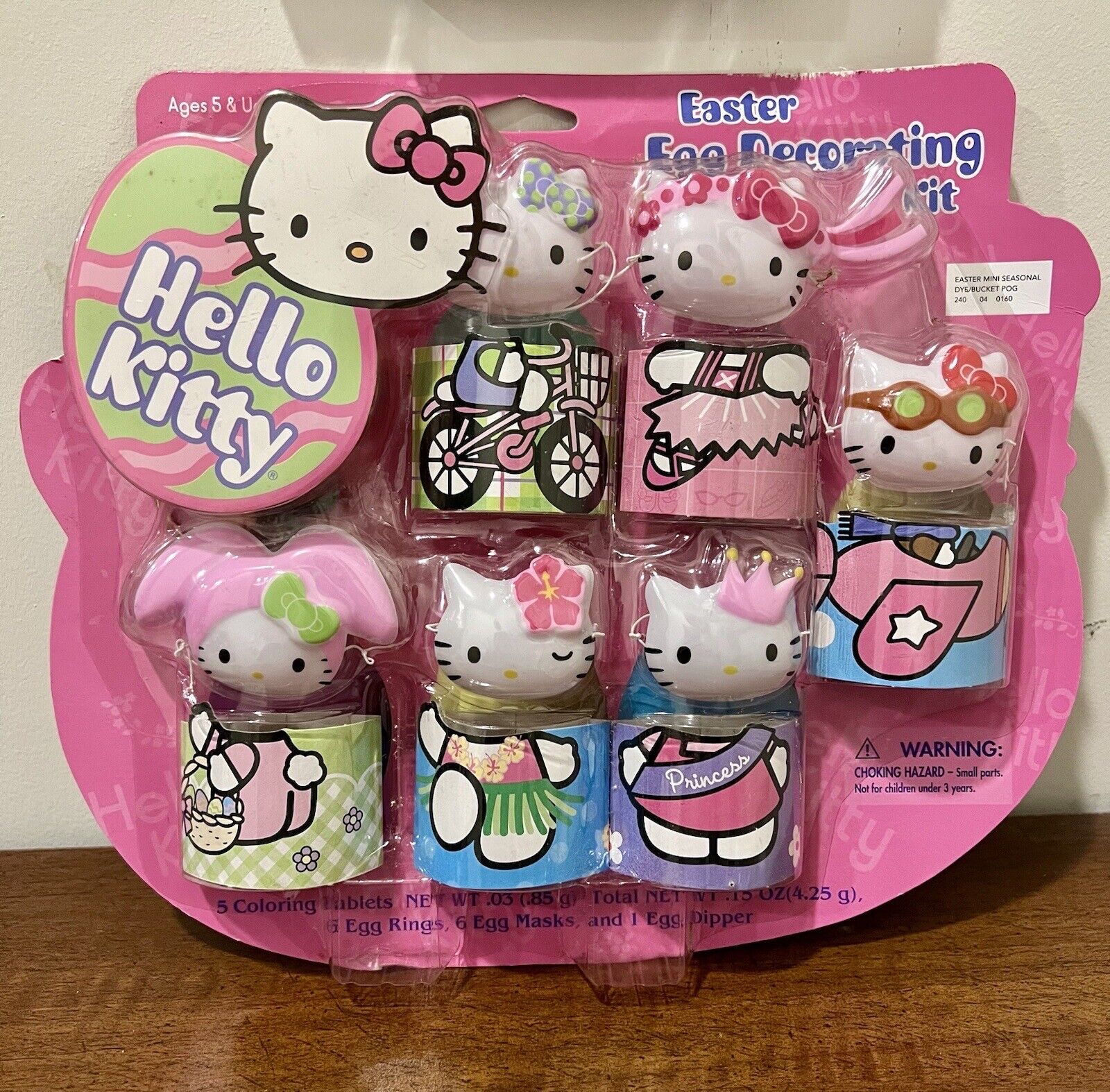 Sanrio Hello Kitty Vintage Easter Egg Decorating Kit NIP 2004