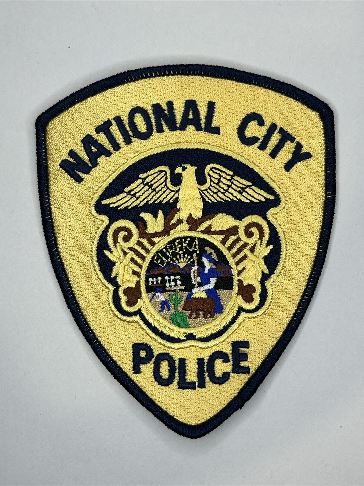 National City California Police Department Patch