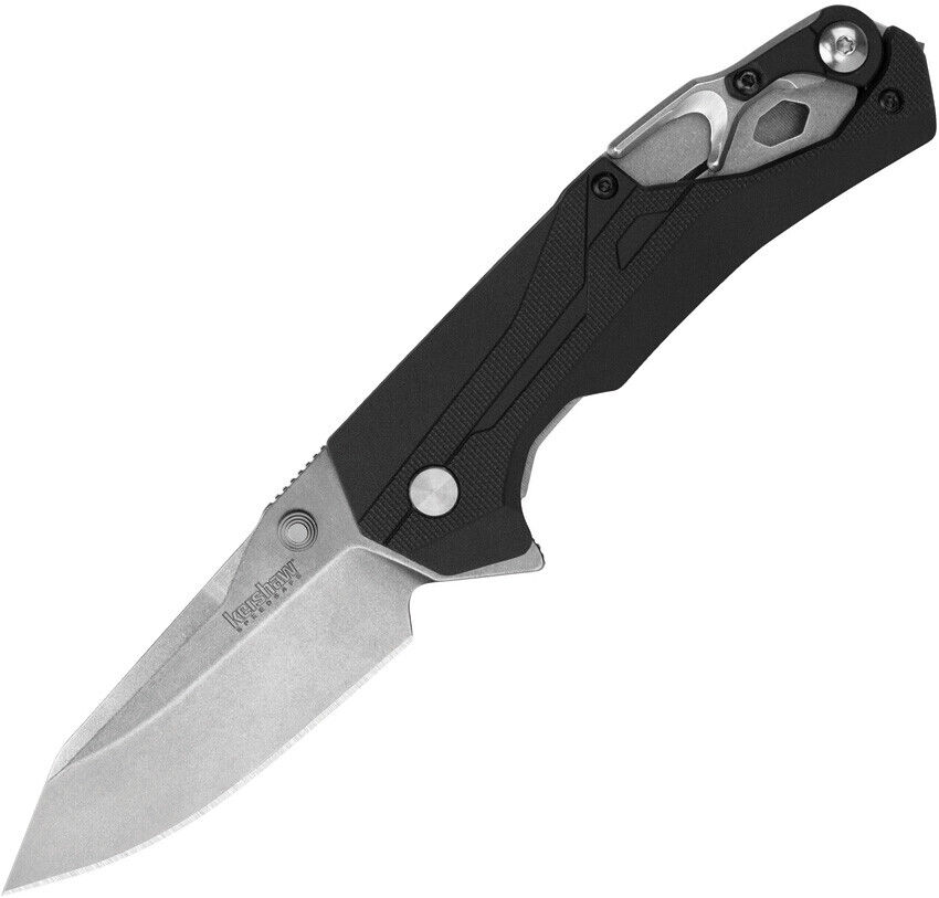 Kershaw Drivetrain Linerlock A/O Black GFN Folding D2 Steel Pocket Knife 8655