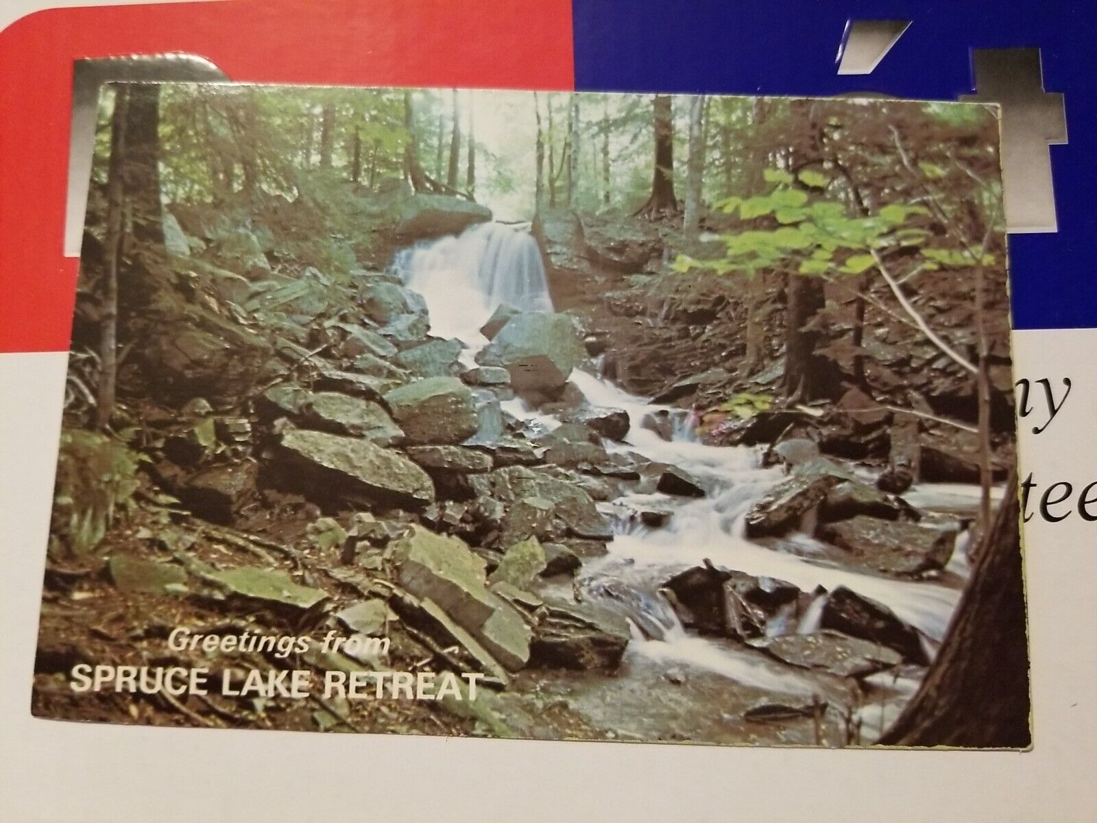 Greetings From Spruce Lake Retreat Canadensis Pennsylvania Posted 1993 