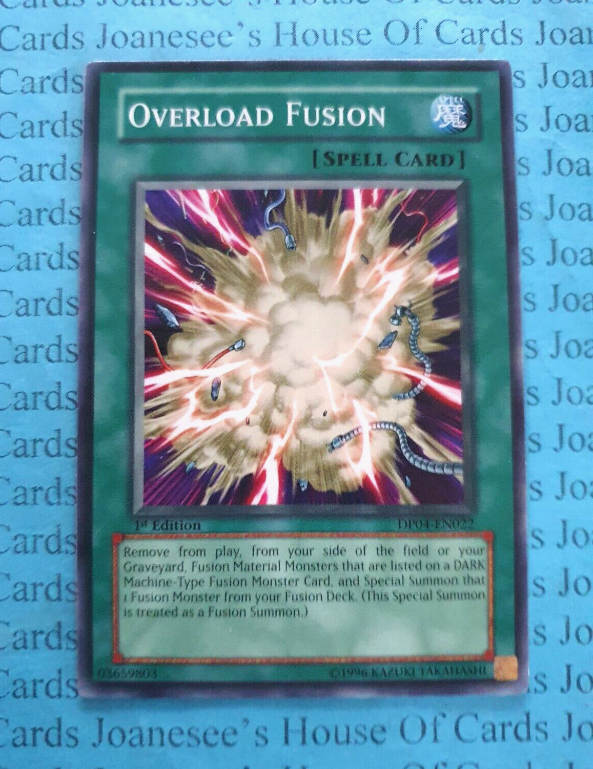DP04-EN022 Overload Fusion Yu-Gi-Oh Card 1st Edition