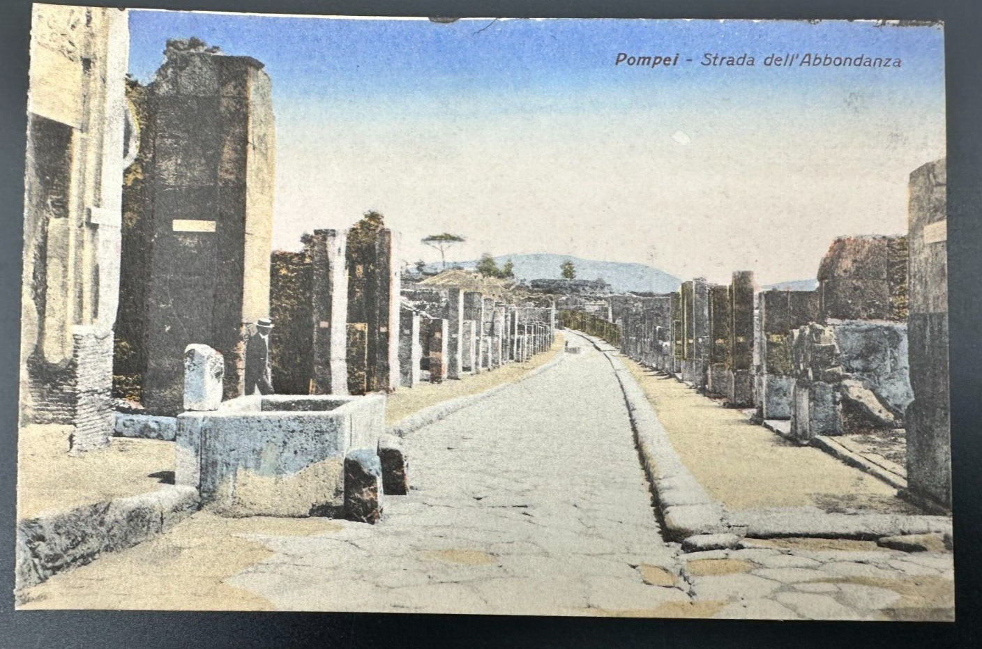 Vintage Postcard - Pompei - 