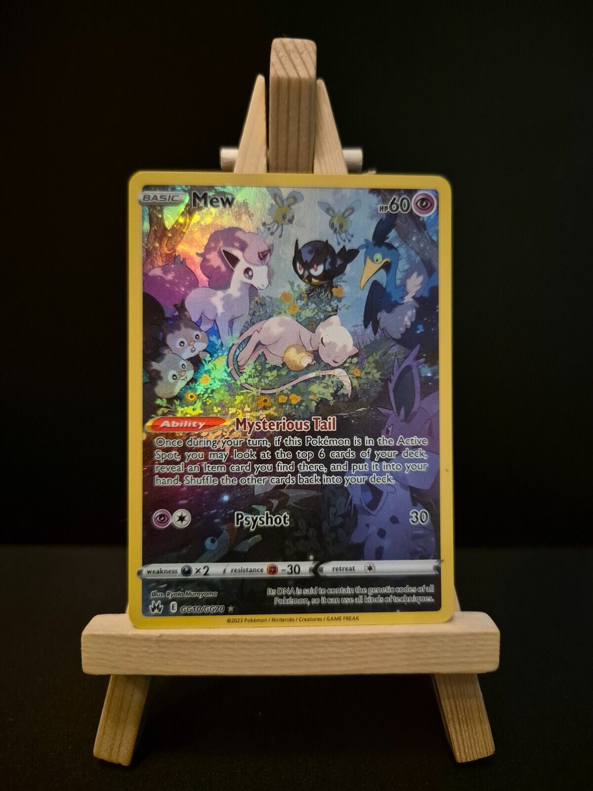 Pokémon TCG Mew Crown Zenith: Galarian Gallery GG10/GG70 Holo Holo Rare