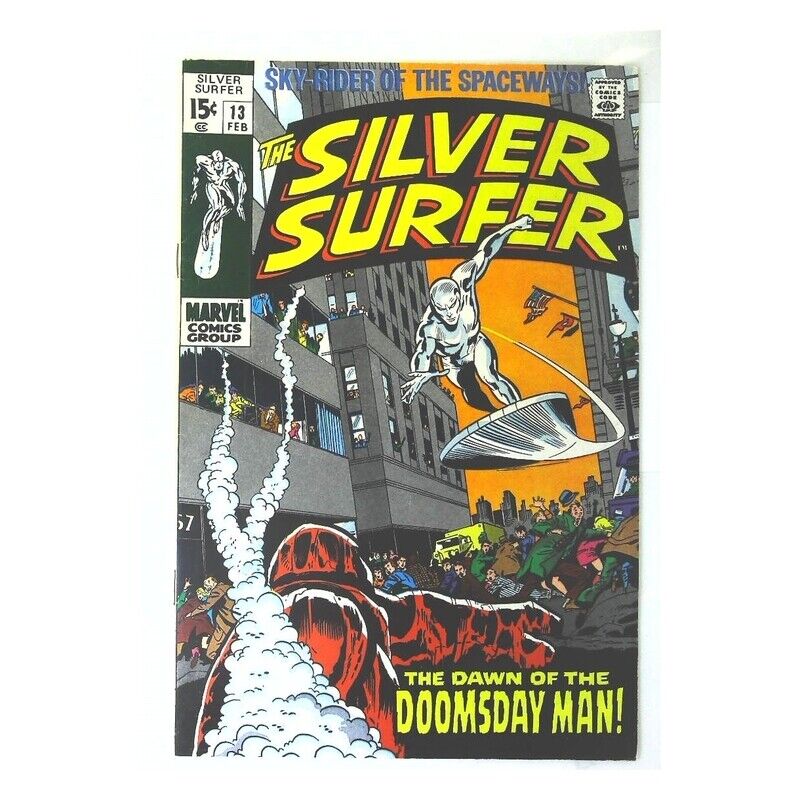 Silver Surfer (1968 series) #13 in Fine + condition. Marvel comics [o*