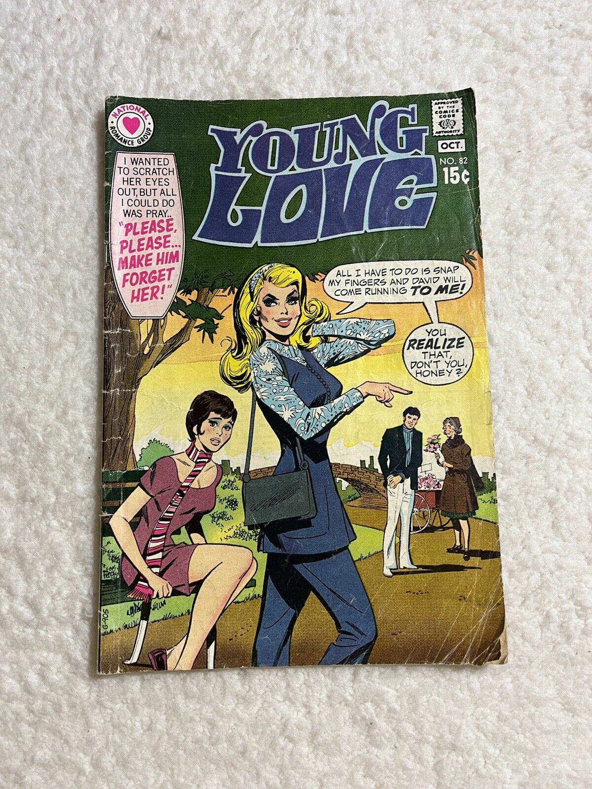 Young Love #82 DC Comics Romance 1970 Bronze Age Love Book