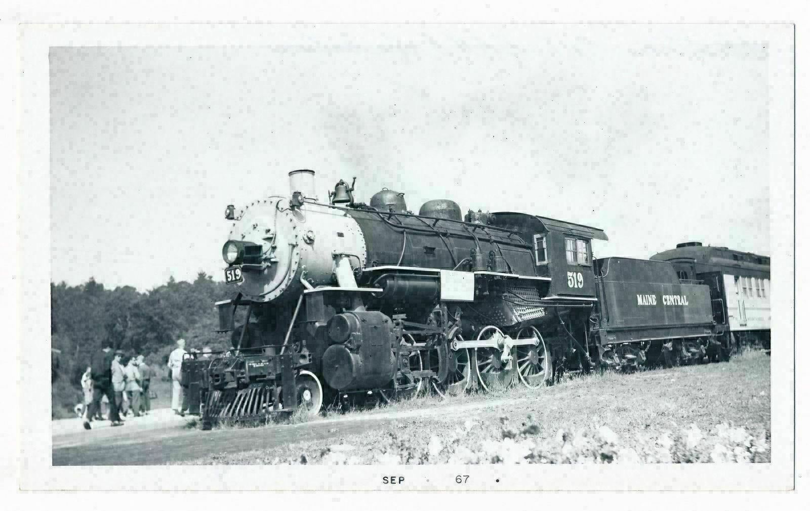 Maine Central Railroad No. 519 Steam Locomotive