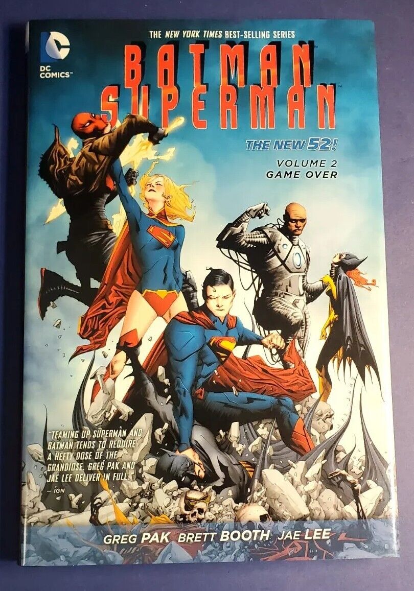 Batman Superman Volume 2 Game Over Hardcover Greg Pak