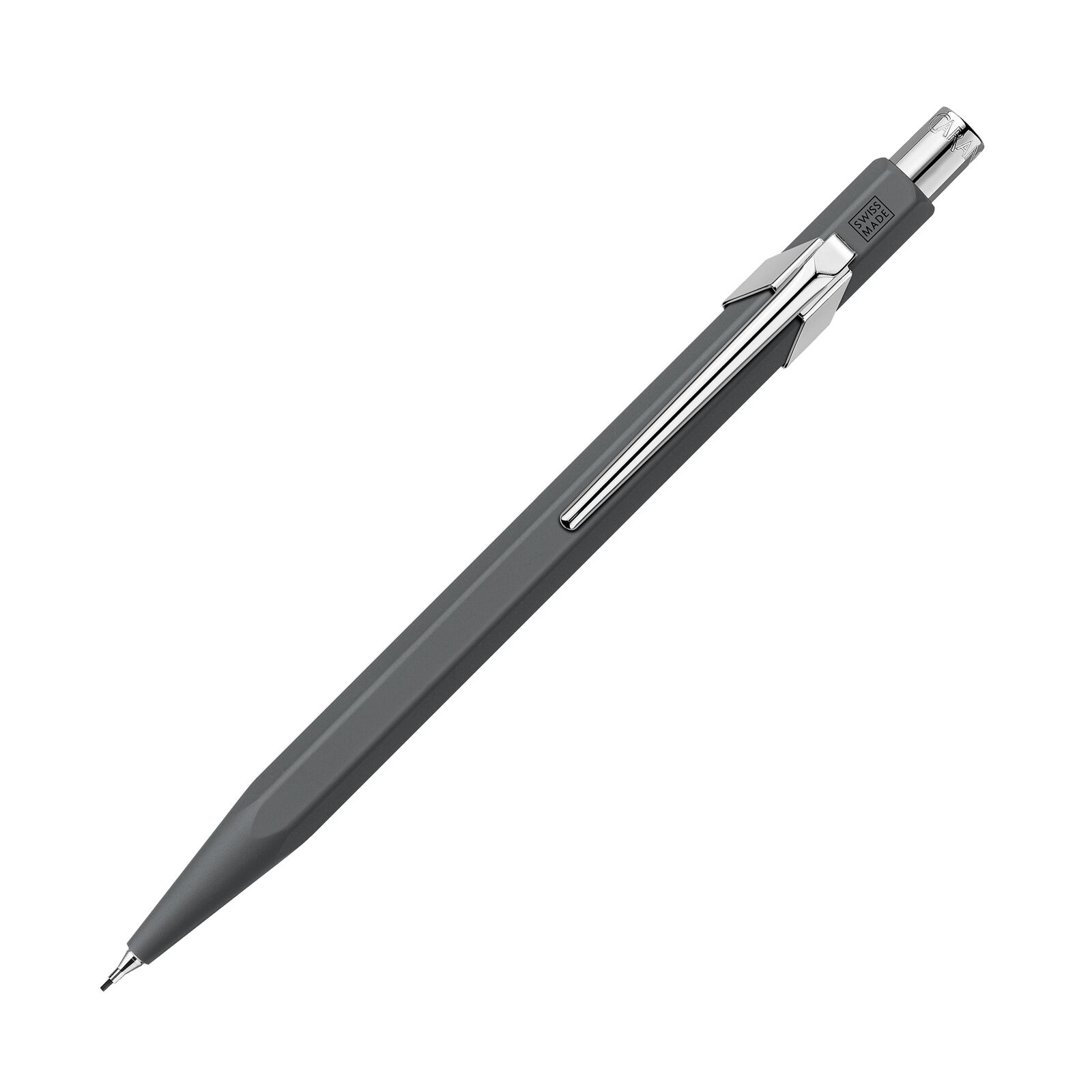 Caran d\'Ache 844 Metal Collection Mechanical Pencil in Anthracite Grey - 0.7mm