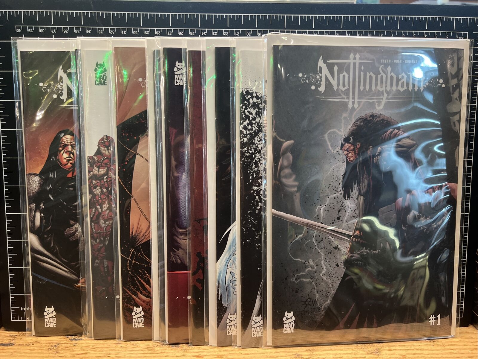 Nottingham #1-5 Complete Set Multiple Printings Mad Cave 10 Comics Robin Hood
