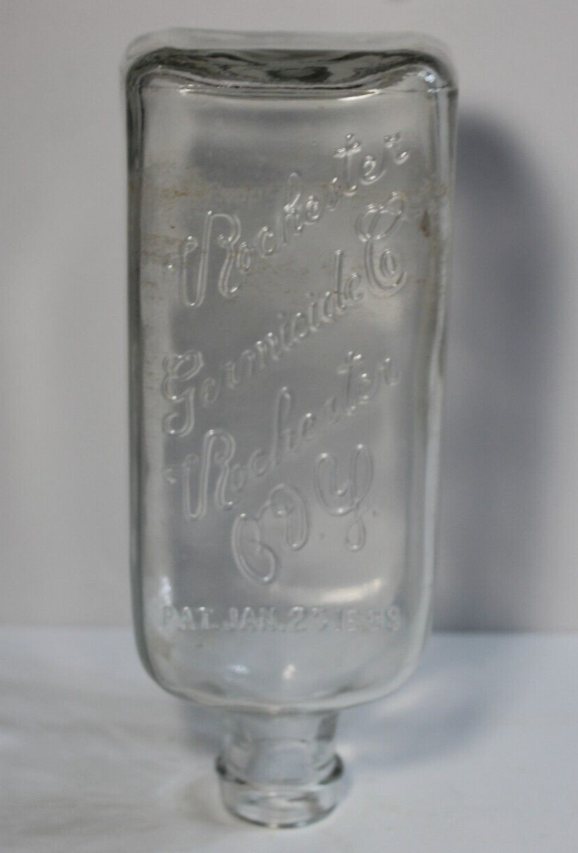 Antique Rochester Germicide Co. Rochester New York Pat. 1898 Dispenser Bottle