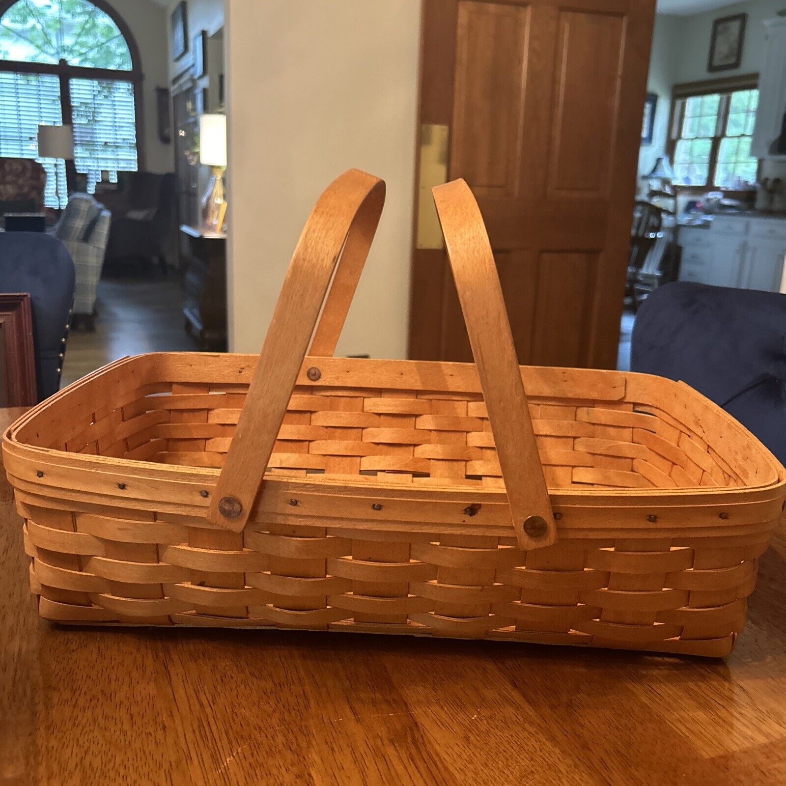 Longaberger 1999 Medium Gathering Basket ⭐️⭐️see Description