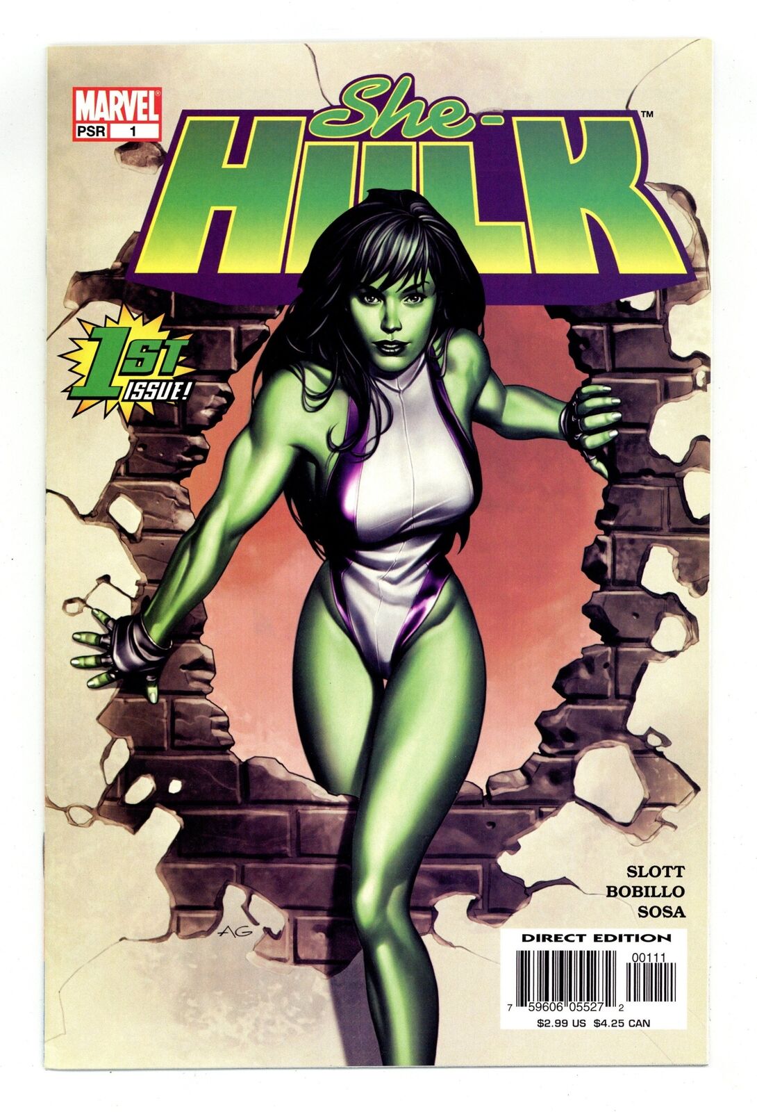 She-Hulk #1 VF- 7.5 2004