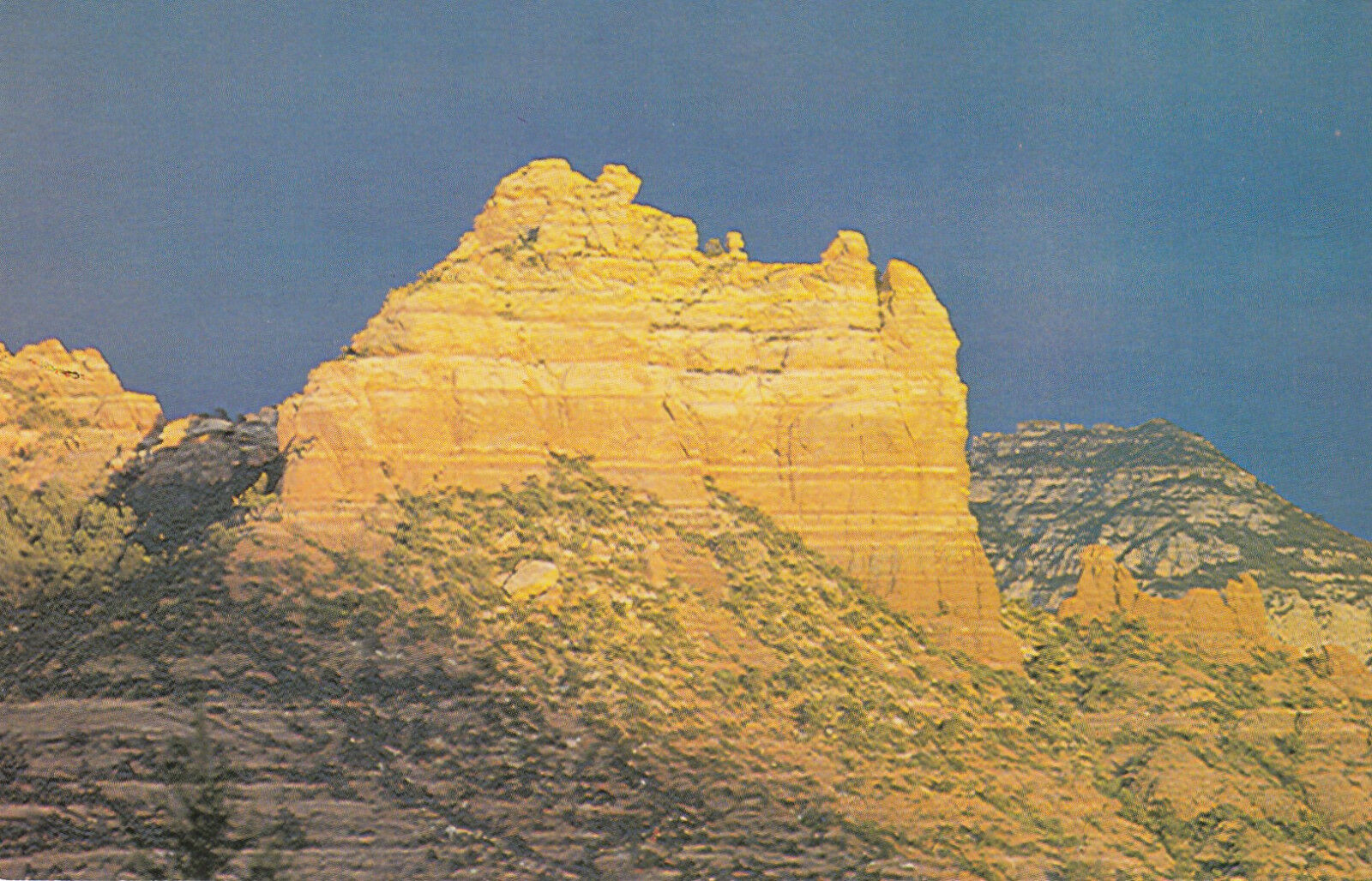 Chrome Postcard A768 Sunset Time Camel Head Snoopy Oak Creek Canyon Sedona AZ