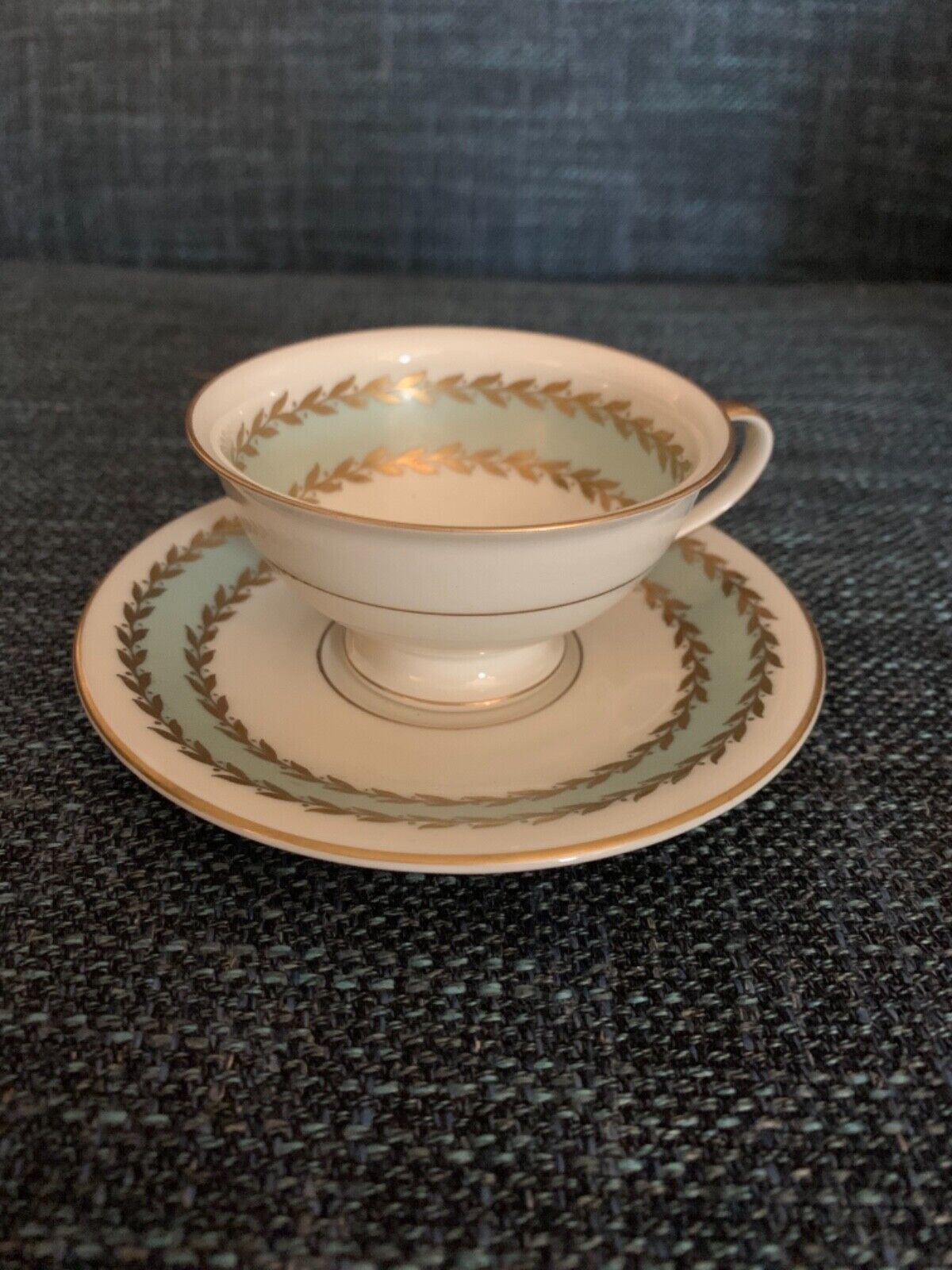 Rosenthal  (Germany) U.S. Zone  Winifred Demitasse Cup and Saucer Made 1946-1949