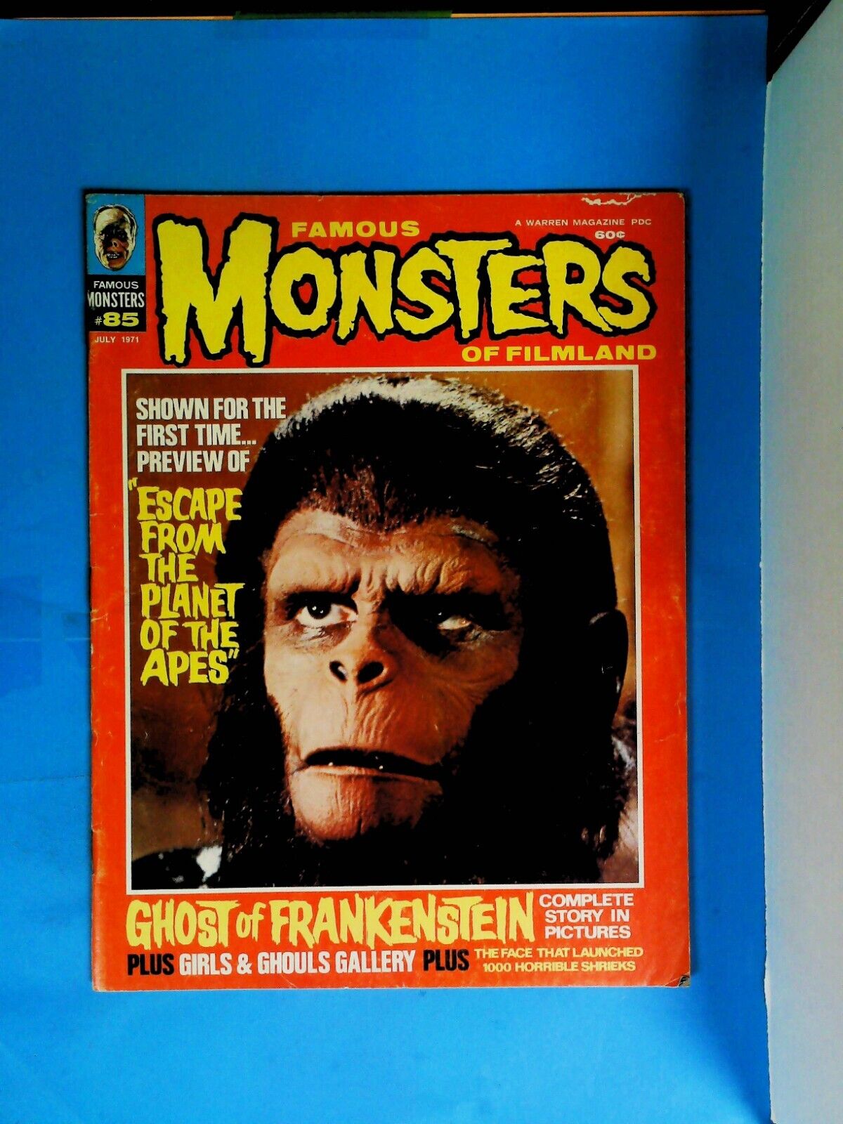 Famous Monsters of Filmland (1958) Magazine #85  FN- Condition
