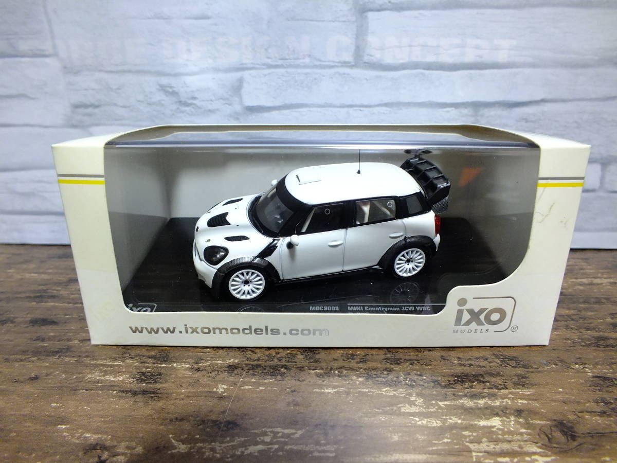 1/43 IXO Mini Countryman JCW WRC Rally Spec Limited to 499 pieces
