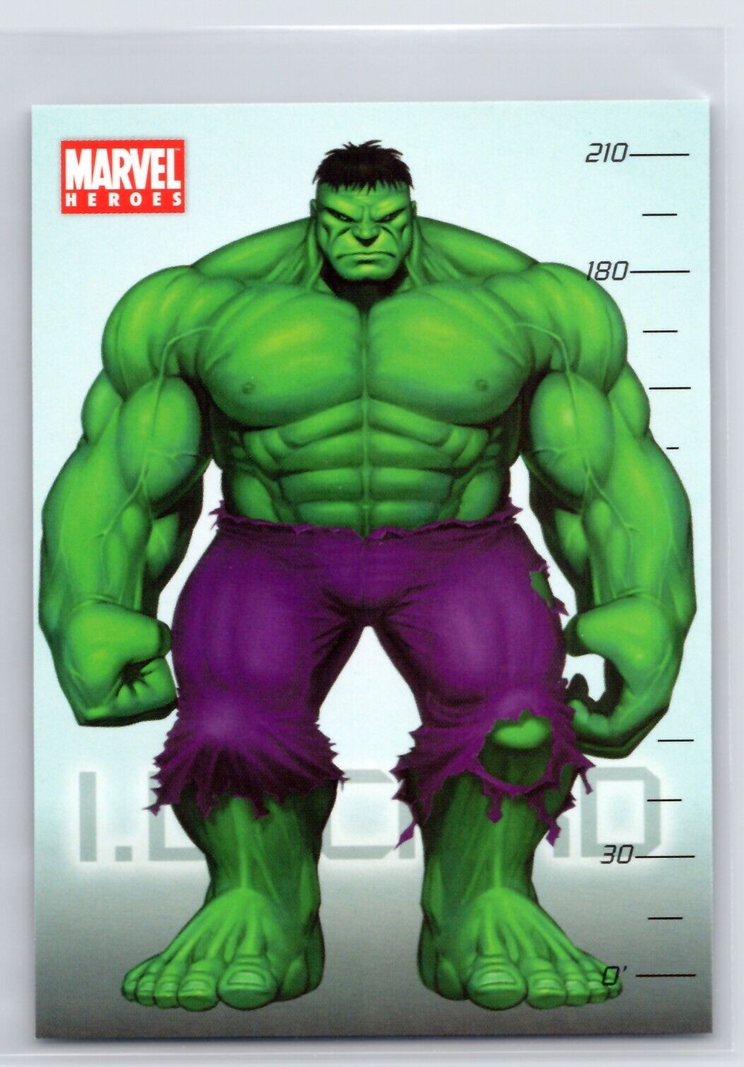 HULK 2008 Marvel Heroes Panini Preziosi Collection Sticker #106 *Quantity