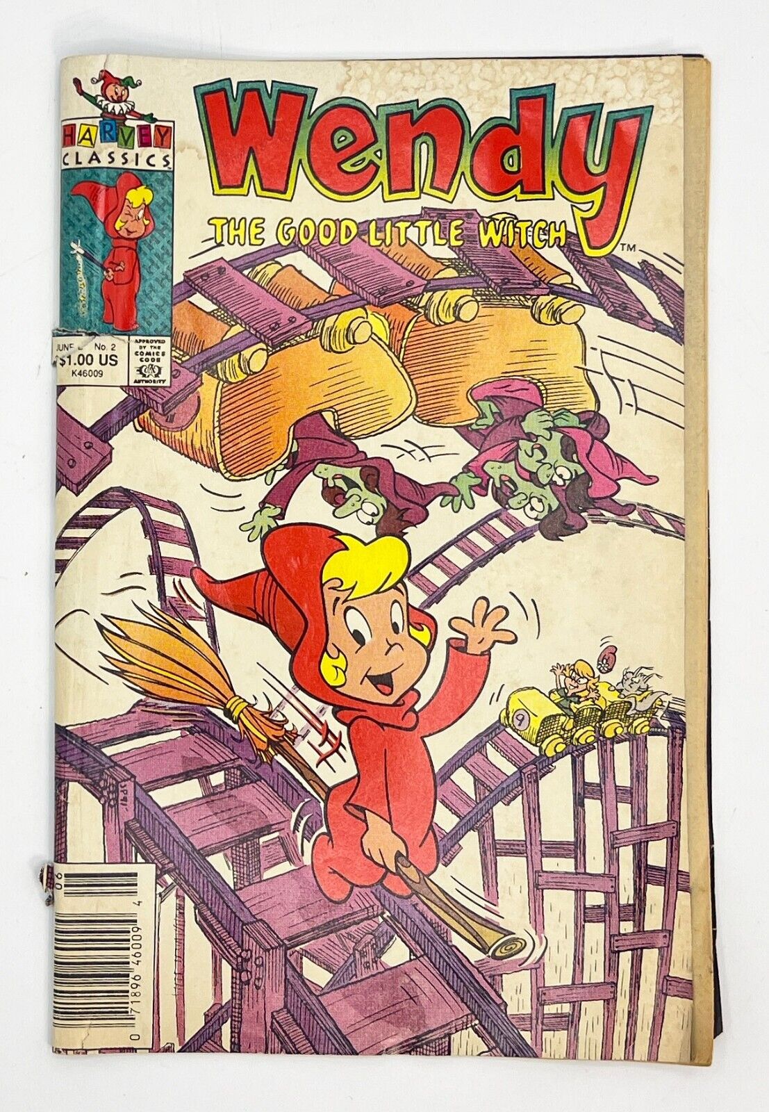 Wendy the Good Little Witch Vol. 2 No. 2, June 1991 Harvey Classics