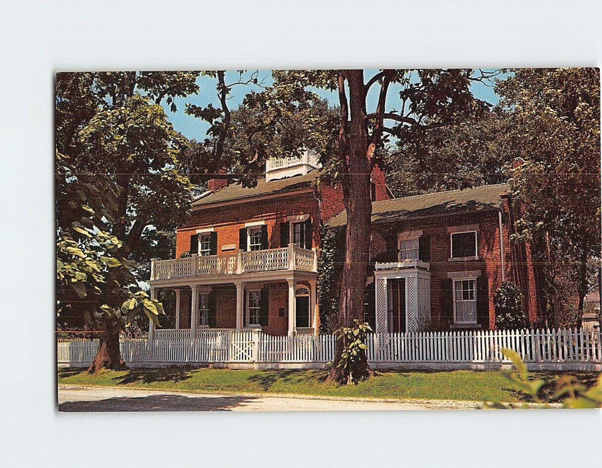 Postcard Home of Heber C. Kimball Nauvoo Illinois USA
