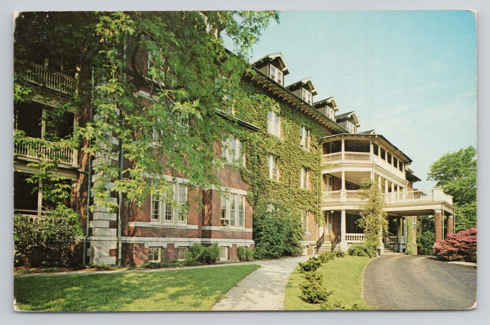 Postcard Stapeley Hall Greene St Germantown Philadelphia Pennsylvania