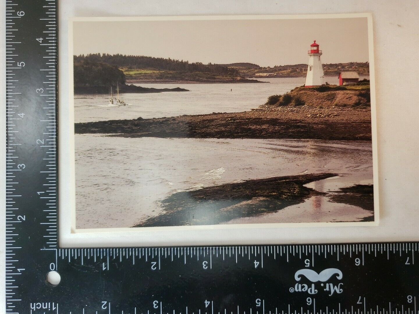 Postcard Lubec, Maine - Campabello, New Brunswick Canada -FREE SHIPPING
