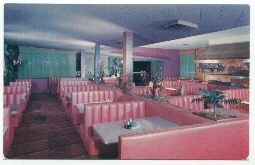 Glendale CA Headliner Coffee Shop Restaurant Vintage Postcard California