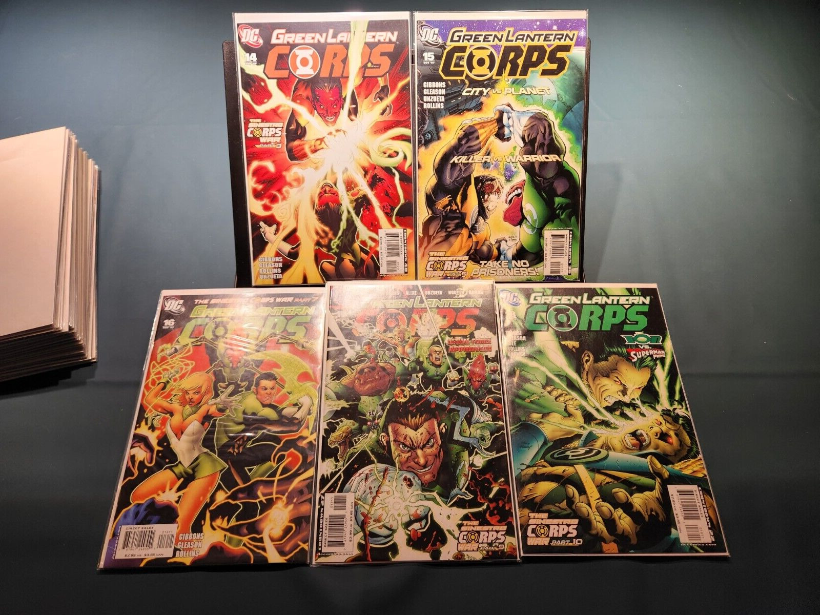 DC Green Lantern Corps/Sinestro Corps/Green Lantern Corps Recharge Lot 14 Comics
