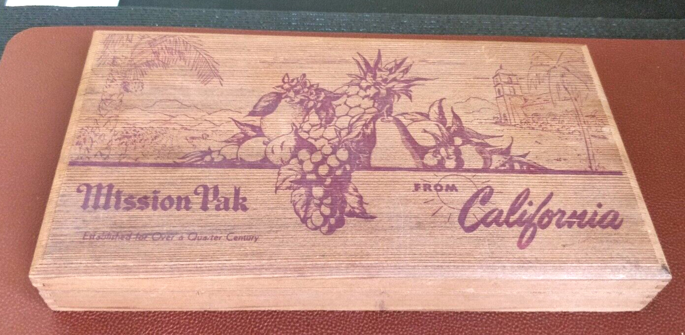 Mission Pak California ~  Redwood  ~ Candied Fruit Box 11\