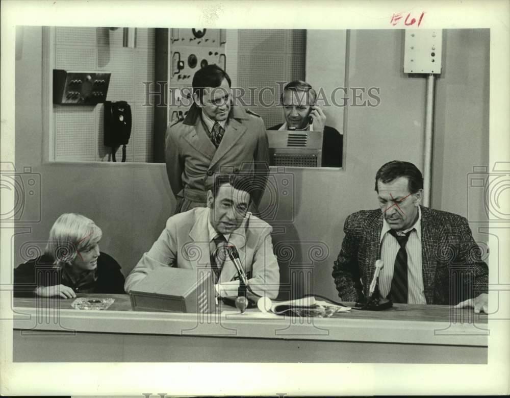 1972 Press Photo Howard Cosell Appears with the ABC\'s Stars of \