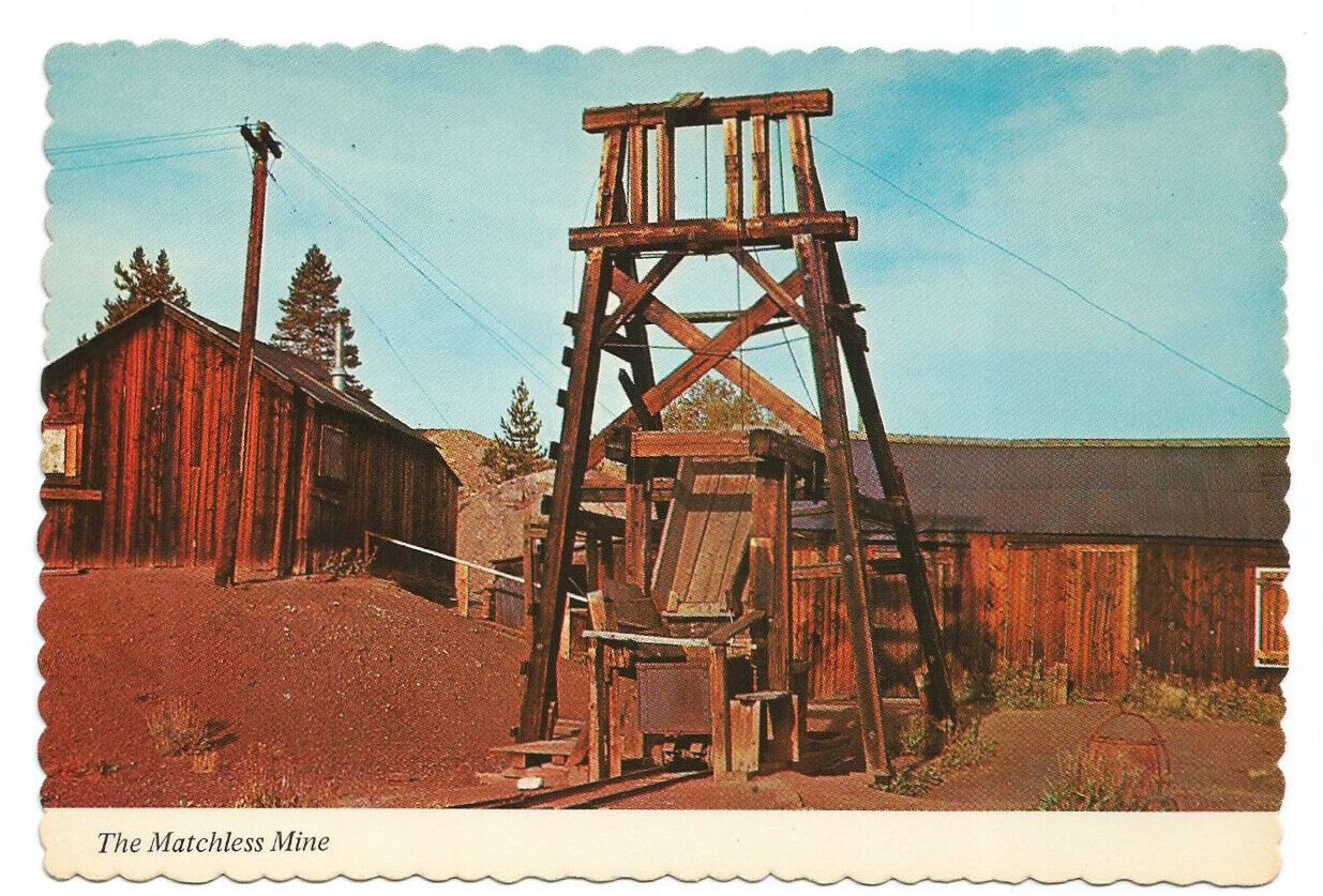 Leadville Colorado CO Postcard Matchless Mine