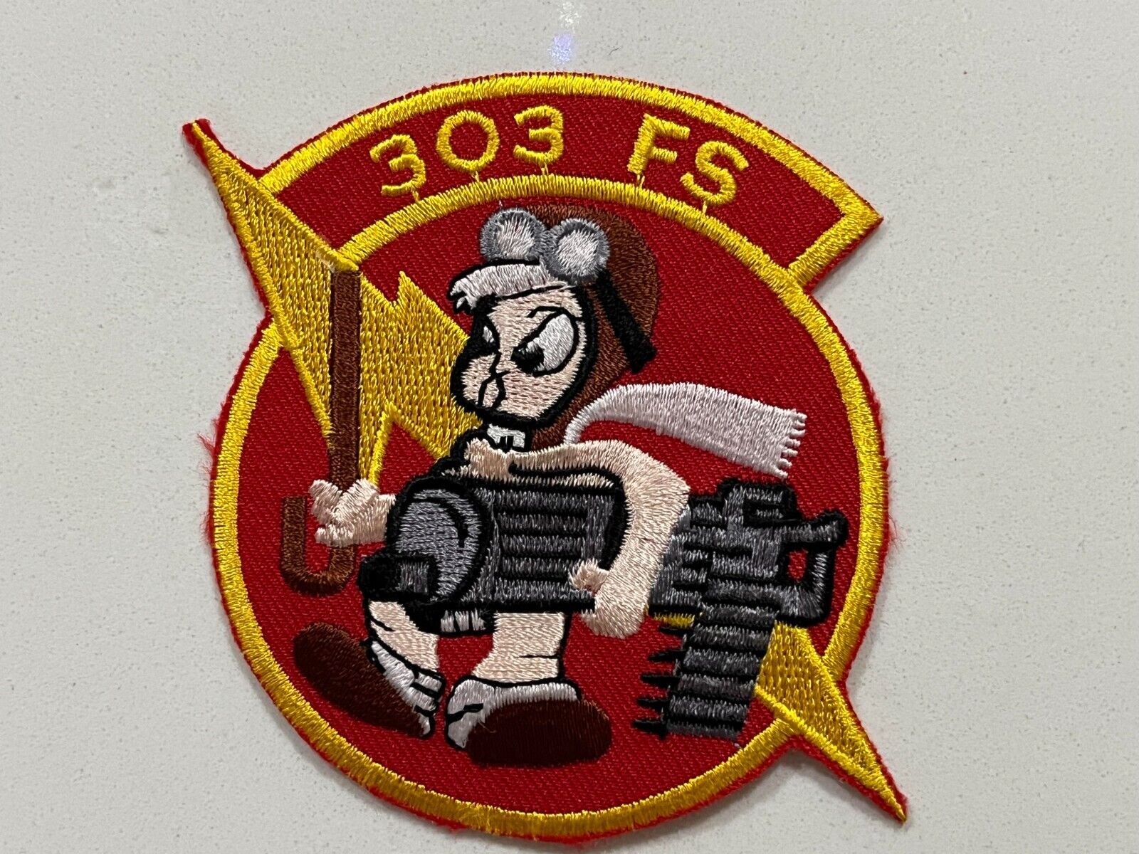 303 RD FS FIGHTER SQUADRON US AIR FORCE EMBROIDERED PATCH