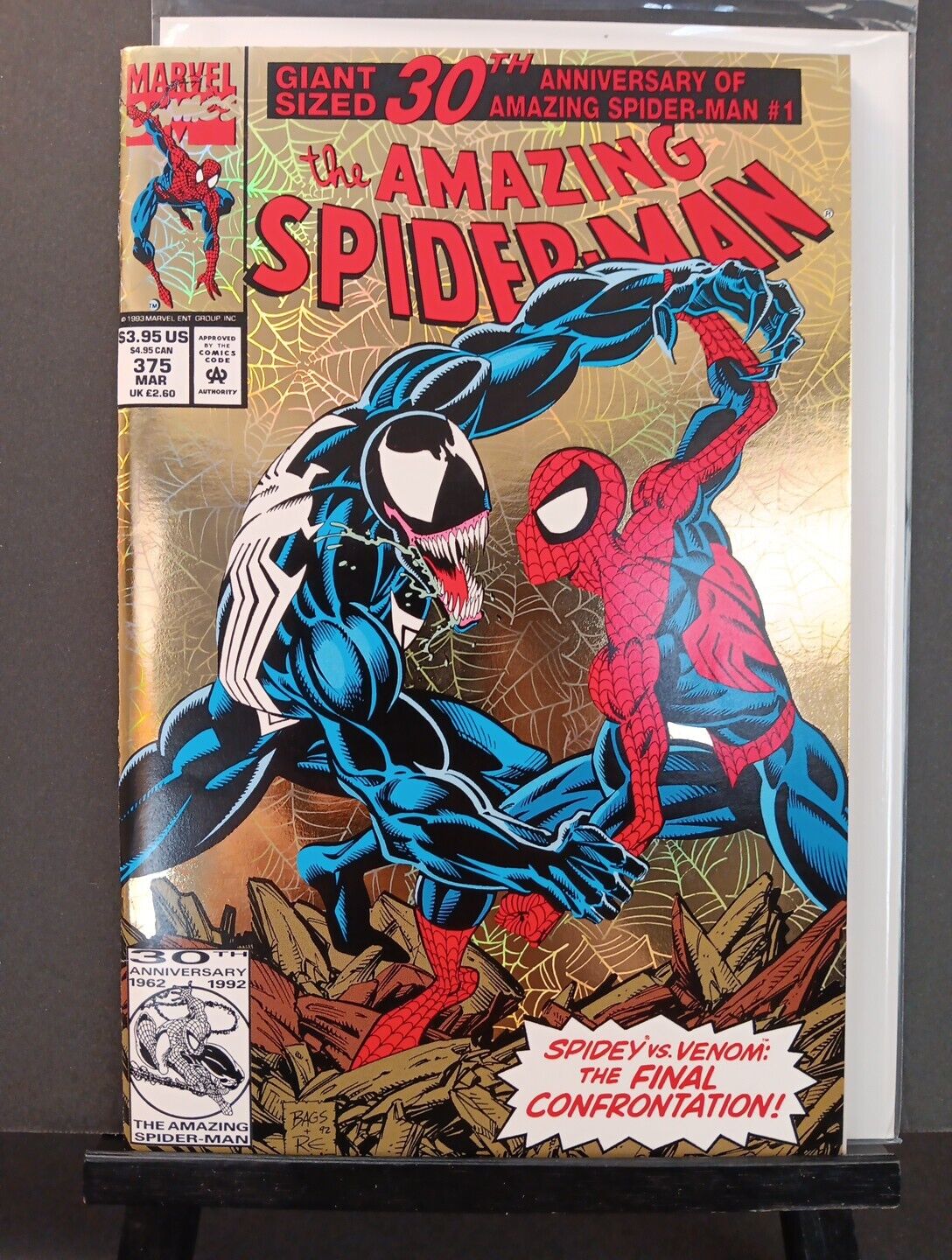 The Amazing Spider-Man #375 NM Marvel Comics Ann Weying  She Venom High Grade