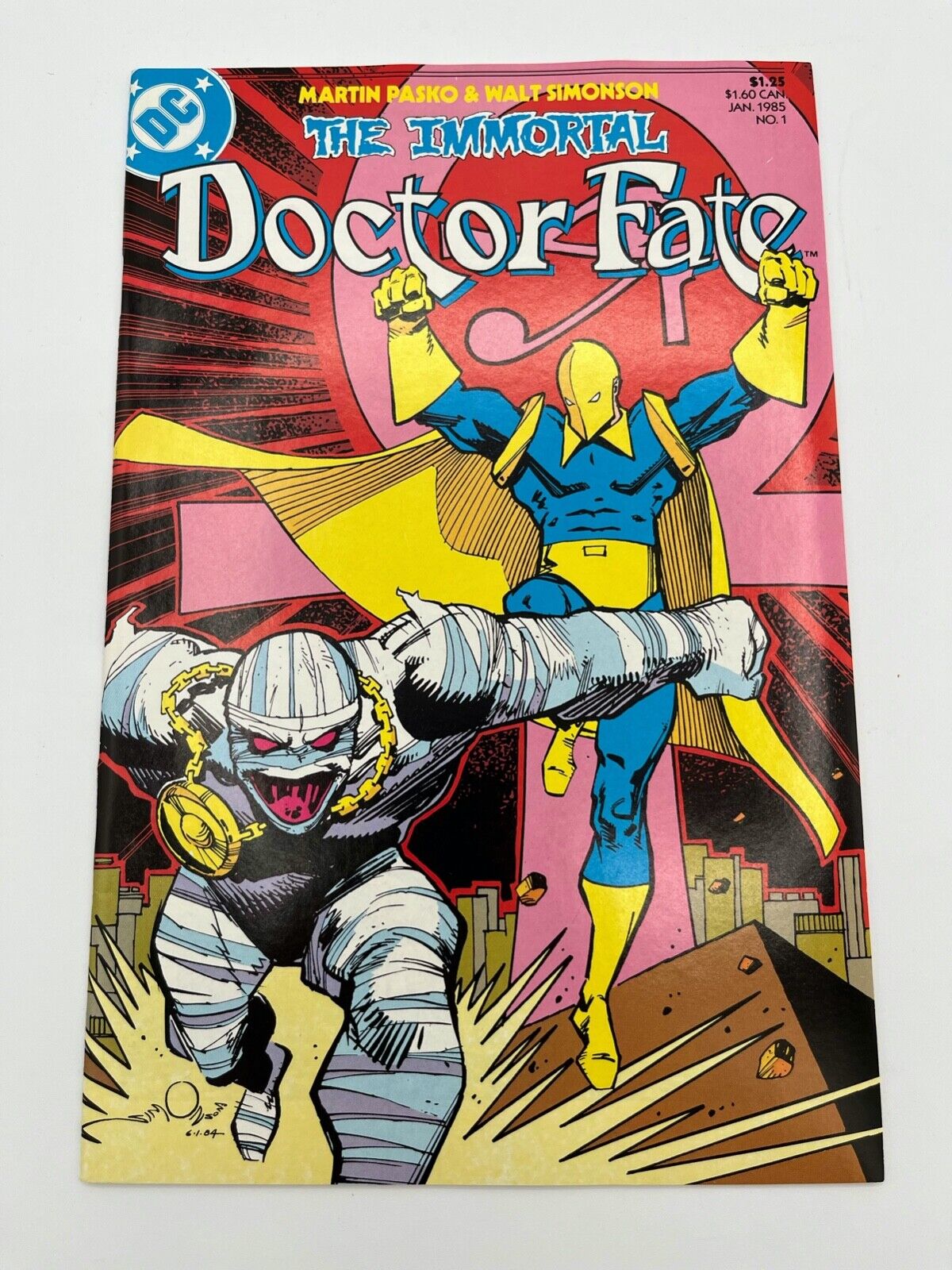 The Immortal Doctor Fate #1 DC Comics 1985 Pre-Owned Very Good