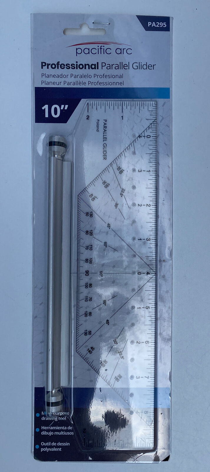 Professional Parallel Glider Rolling Ruler 10\