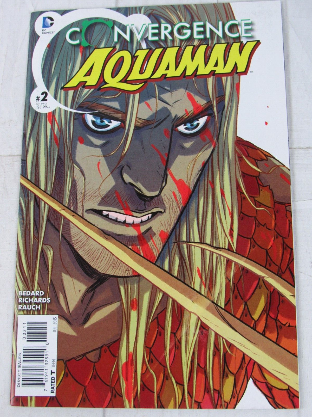 Convergence: Aquaman #2 July 2015 DC Comics