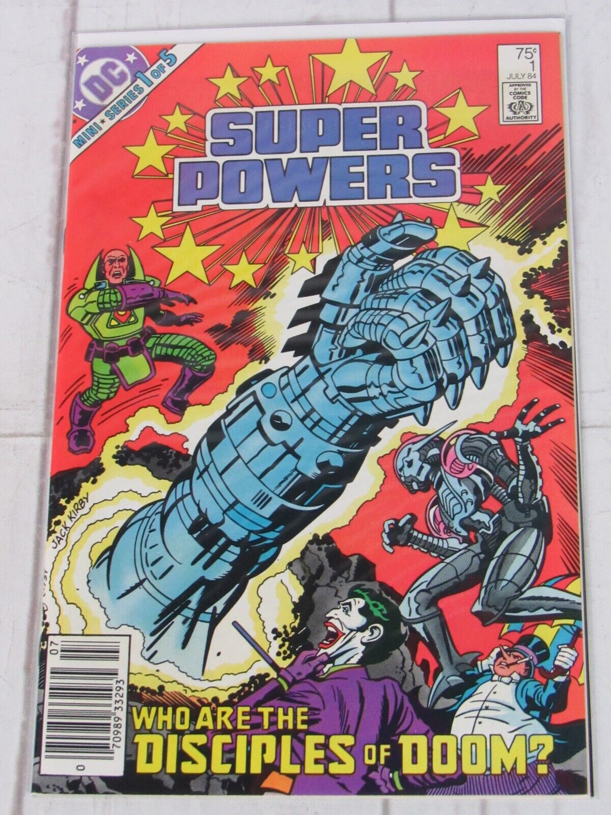 Super Powers #1 July 1984 DC Comics 