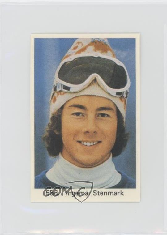 1978 Swedish Samlarsaker Period After Number Ingemar Stenmark #556.1 f5h