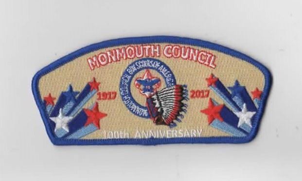 1917-2017 100th Anniversary Monmouth Council RBL Bdr. [KY-2121]