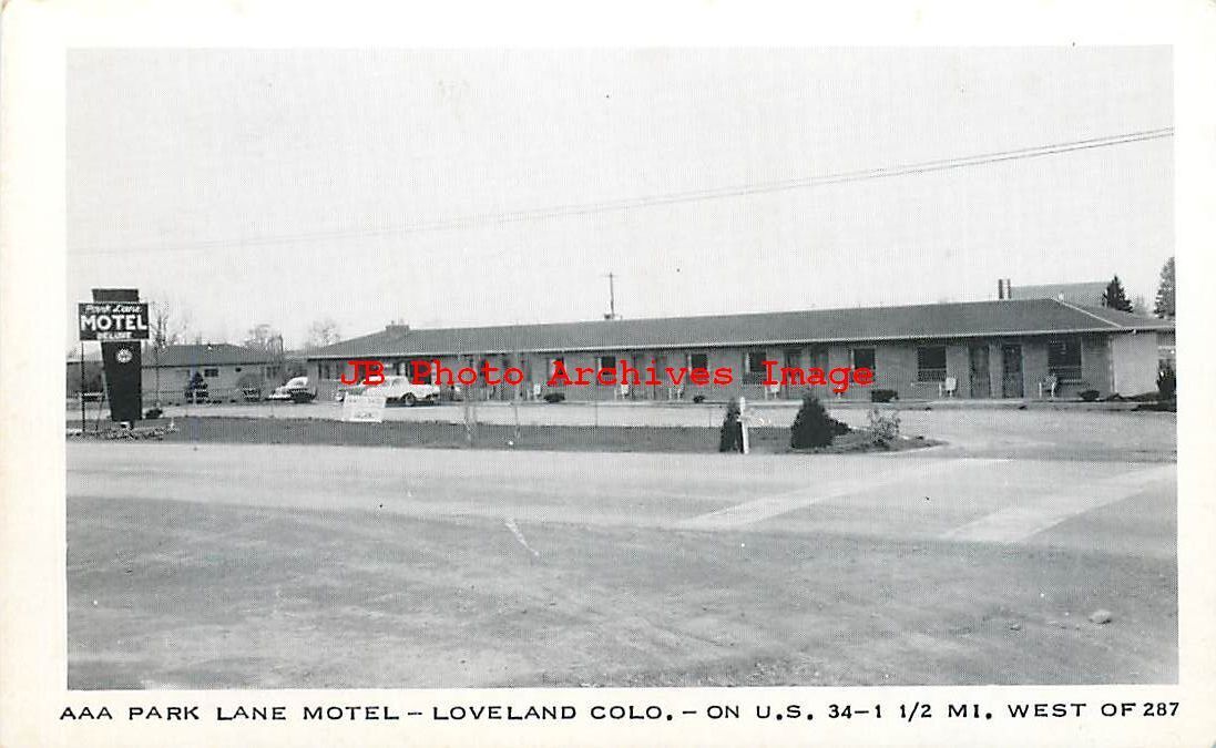 CO, Loveland, Colorado, Park Lane Motel, National Press Pub